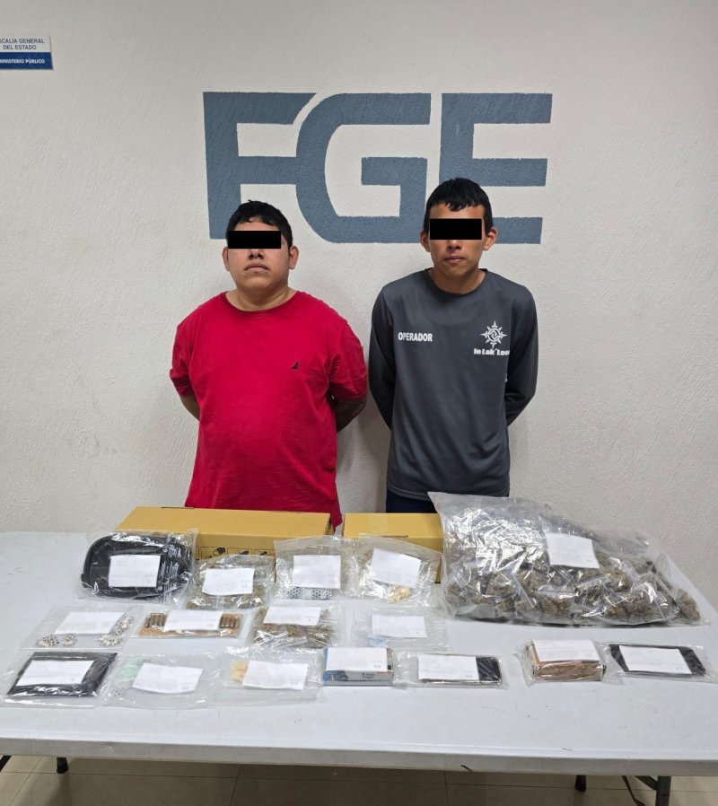 Obtiene FGE de Quintana Roo vinculación para 11 masculinos por delitos contra la salud