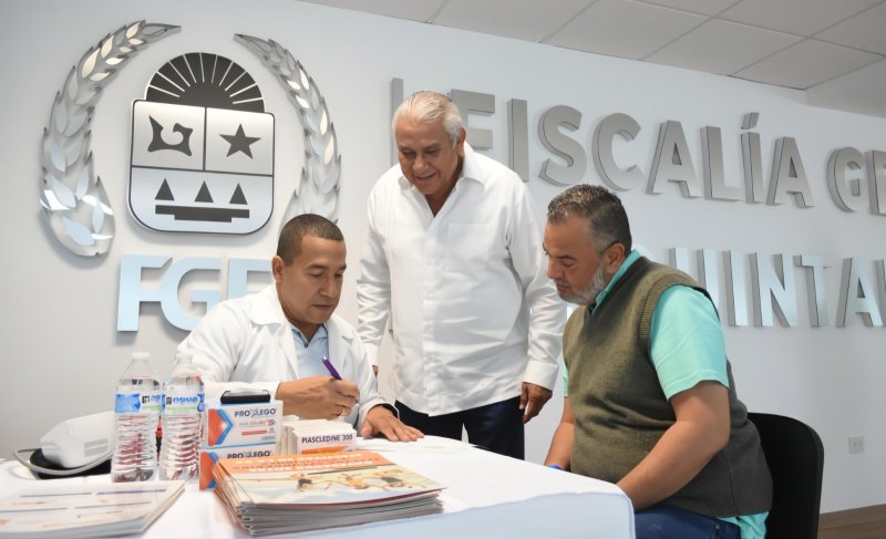 Ofrece FGE Quintana Roo jornada gratuita de salud para su personal