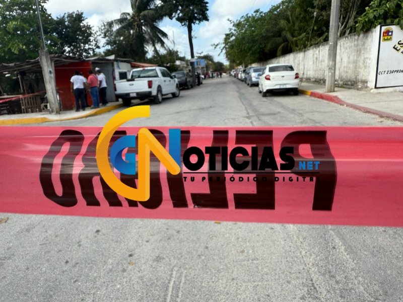 Par de sicarios perpetraron un ataque armado en la Zona Continental de Isla Mujeres