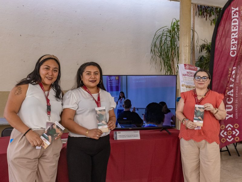 Participa el CEPREDEY en la Tercera Edición de la Expo FeriaPrevención de la Violencia