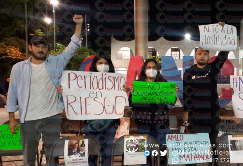 Periodistas exigen desde Cancún frenar ataques a su gremio