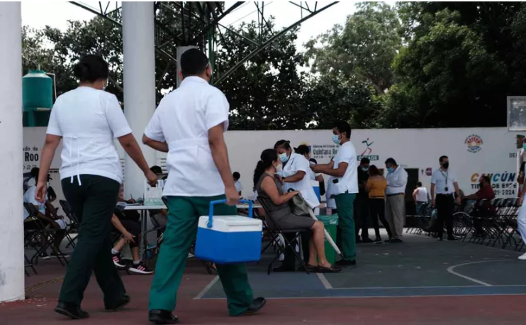 Pide sector turístico módulo de vacunación con horario especial en Cancún