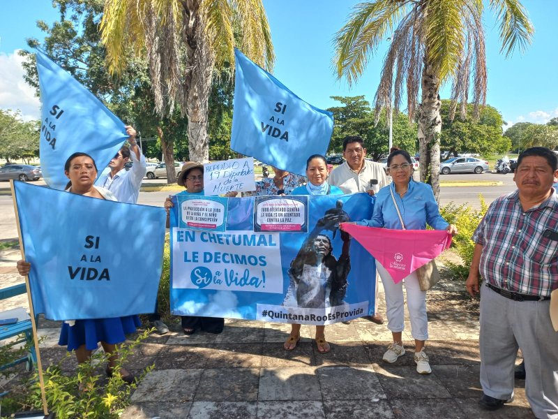 Piden a Mara Lezama vetar reforma para despenalizar el aborto en Quintana Roo