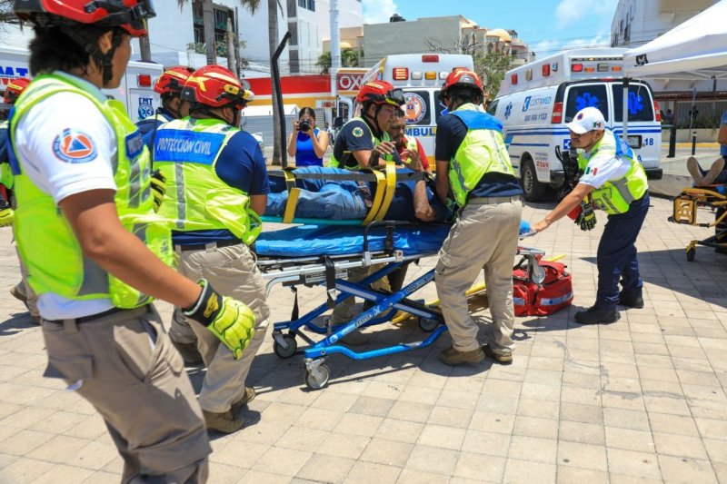 Playa del Carmen se suma al primer Simulacro Nacional 2025