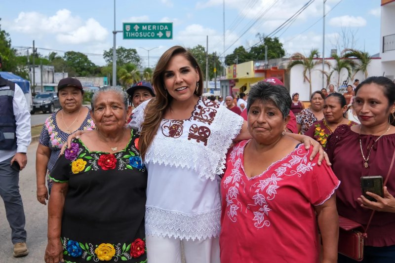Pone Mara Lezama al servicio del pueblo de Dziuché, el Centro Integrador de Desarrollo