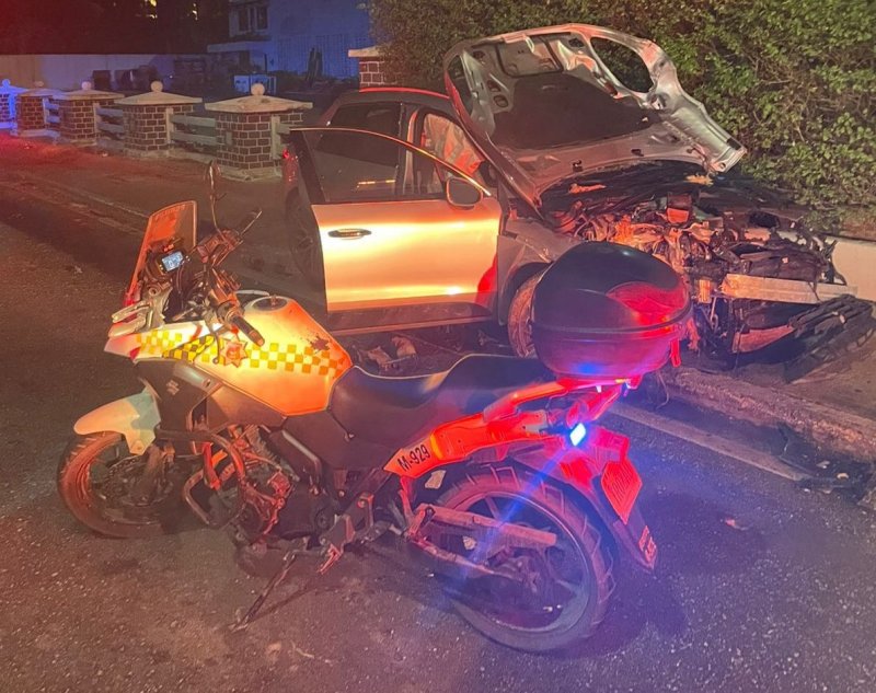Porsche Macan sufre aparatoso accidente en el bulevar Kukulcán; conductor ileso