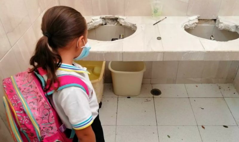 Prevén terminar rehabilitación de escuelas hasta Enero