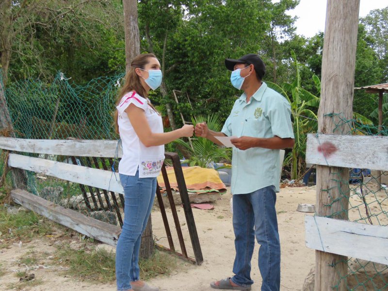 Promete Atenea Gómez seguridad y limpieza en Isla Mujeres