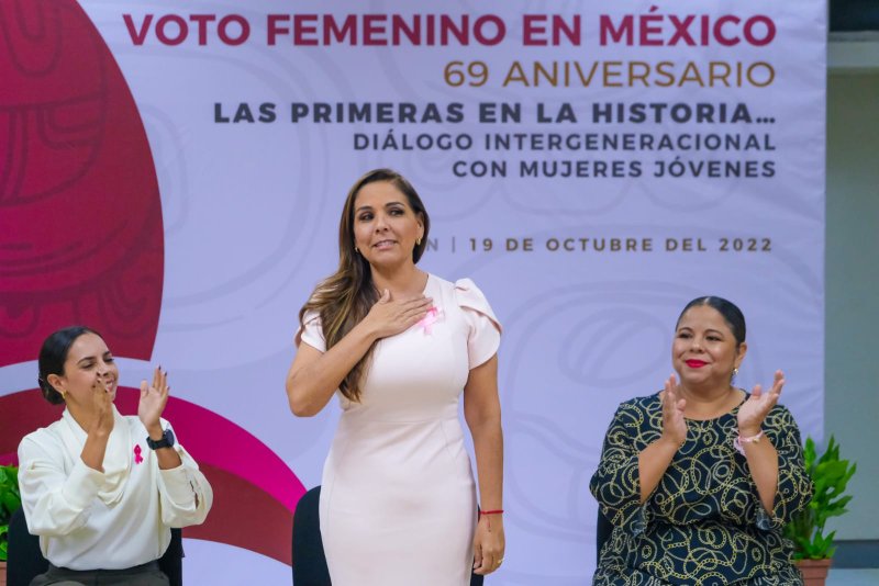 Promueve Mara Lezama acciones en favor de las mujeres a través del Nuevo Acuerdo