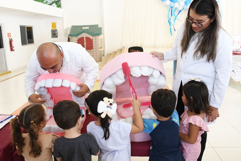 Promueven higiene bucal desde la lactancia en centros infantiles del Isstey