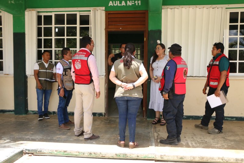 Protección civil inspecciona refugios anticiclónicos en LC.