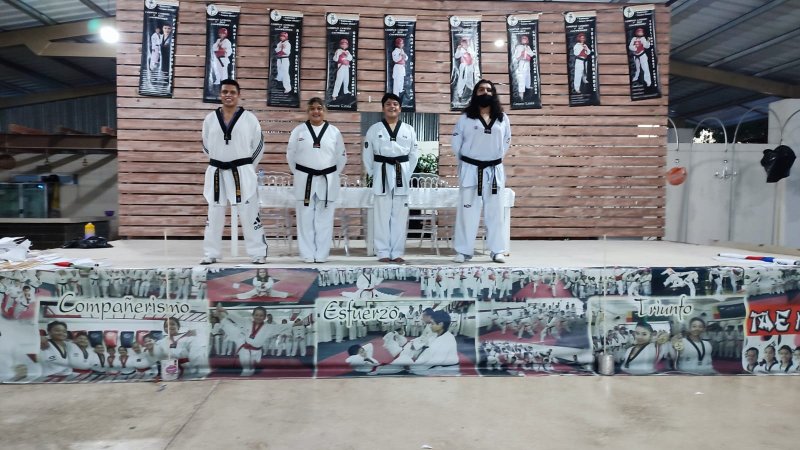 REALIZA DEMOSTRACIÓN DE TAE KWON DO, ESCUELA “ISLA MUJERES”