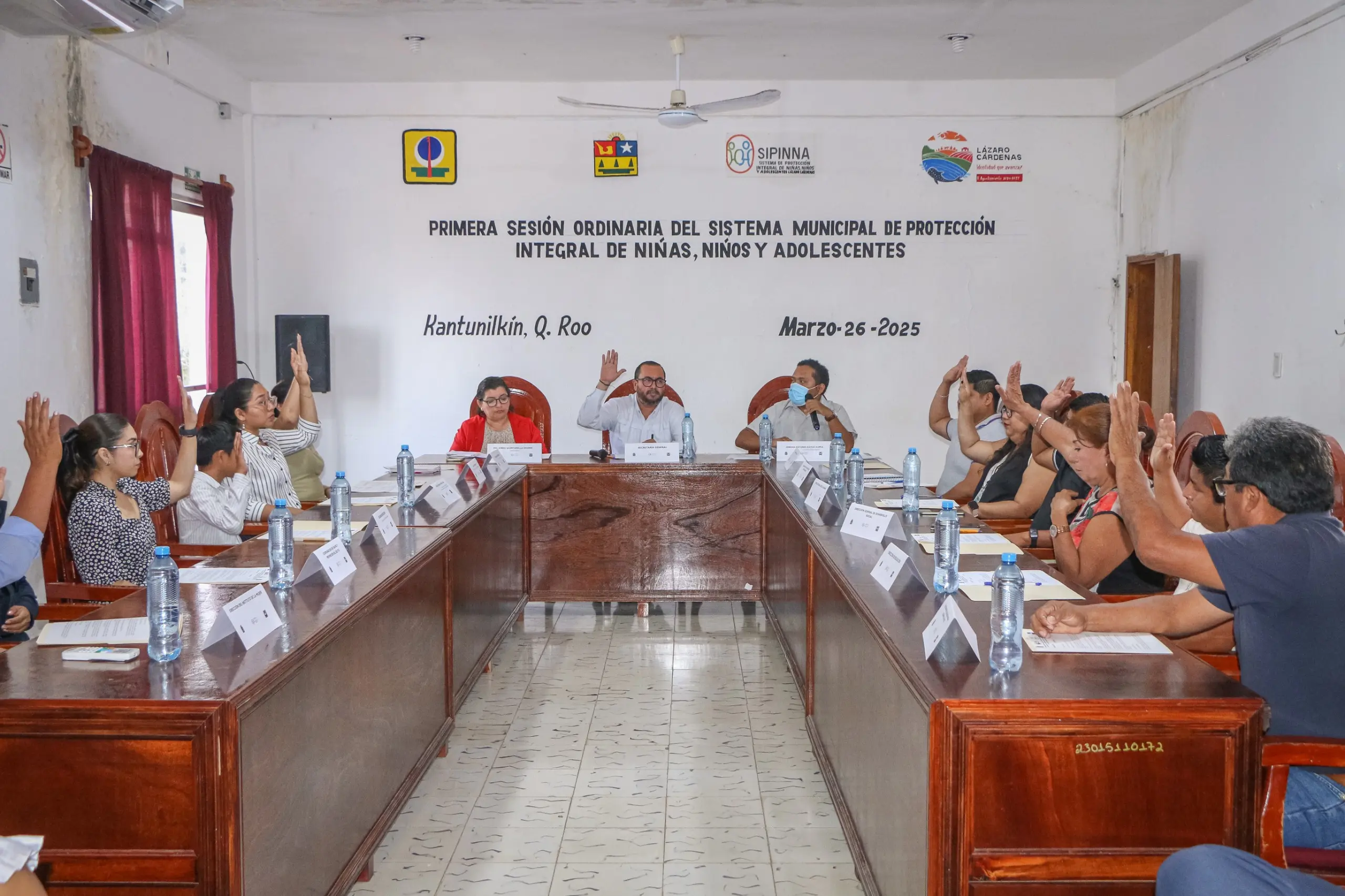 Realizan primera sesión ordinaria de Sipinna para darles voz a niños, niñas y adolescentes.
