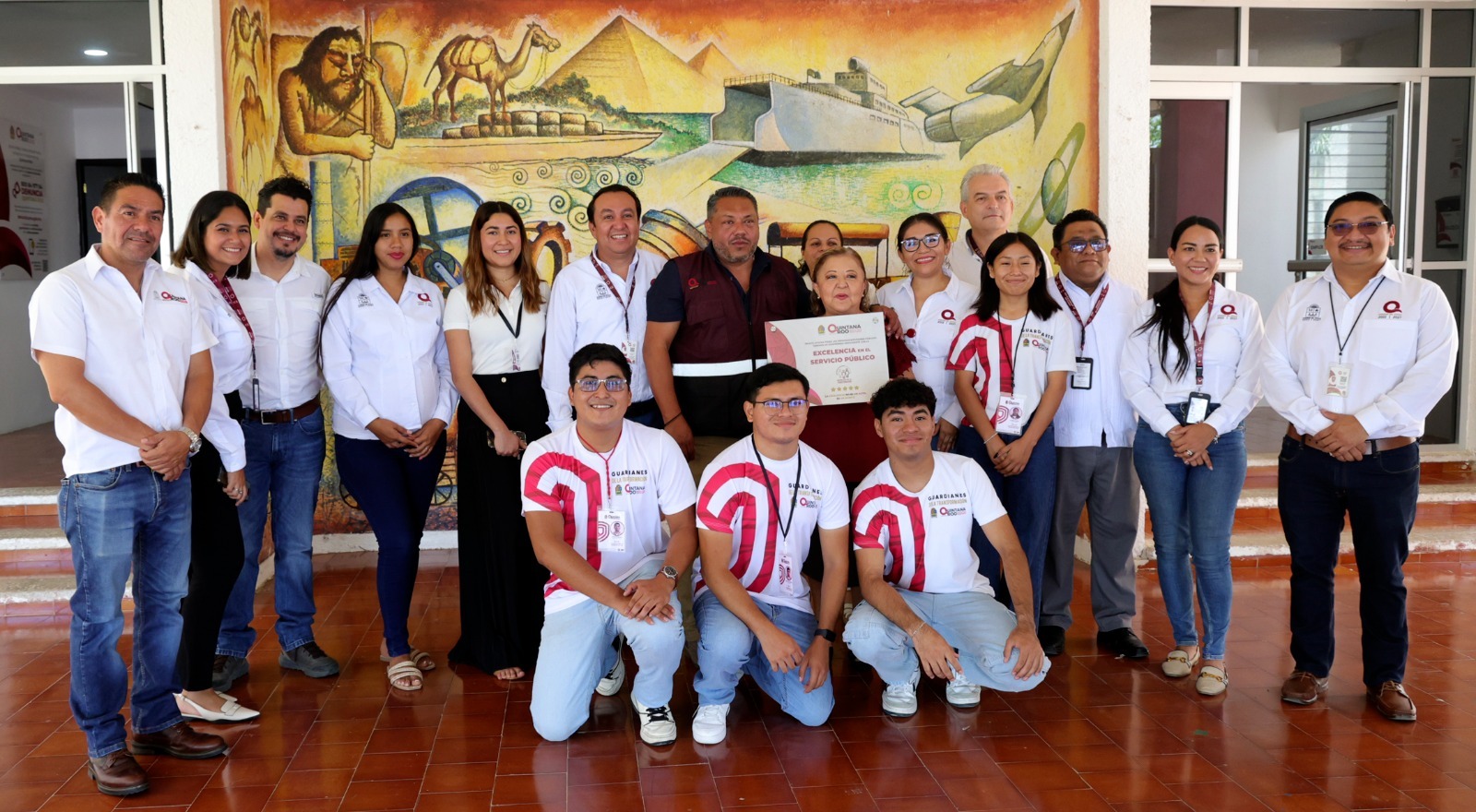 Reconoce SABGOB compromiso de SEOP y CCLQROO con la Excelencia en el Servicio
