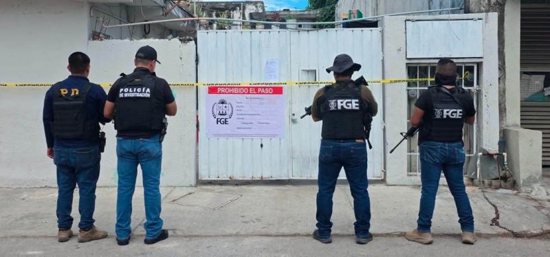 Autoridades detienen a dos personas en cateos de Playa del Carmen y Bacalar