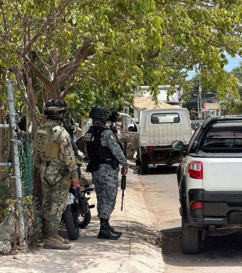 Operativo de seguridad en Supermanzana 216 deja a un joven asegurado