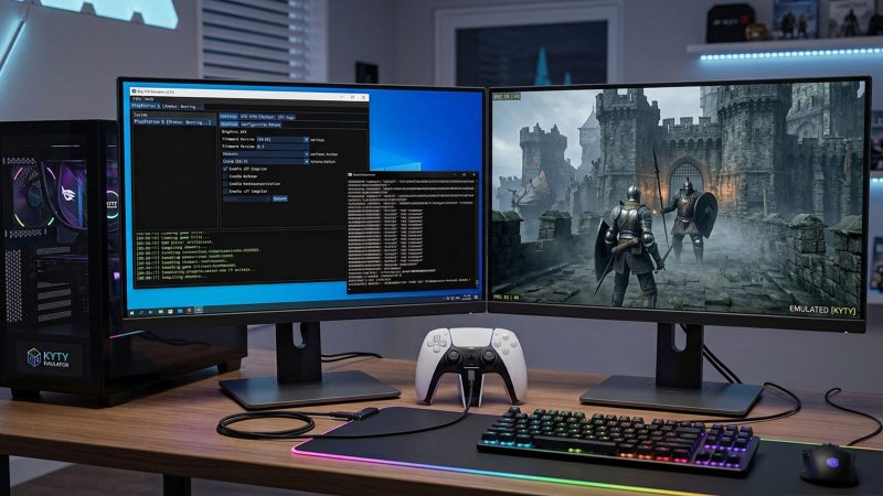 SharpEmu y KytyPS5 impulsan la emulación PS5 en PC