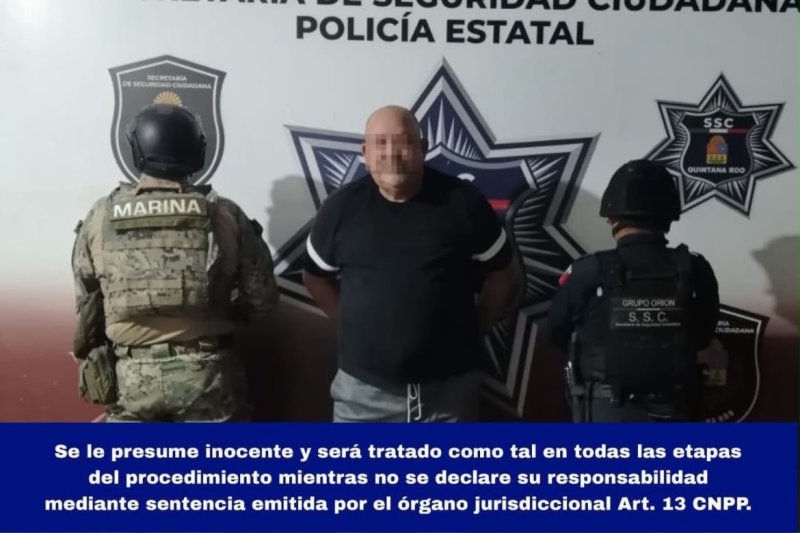 Detención de Teodoro "N" por desobediencia y resistencia