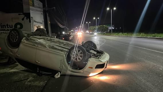 Fuerte accidente de tránsito en Arco Norte