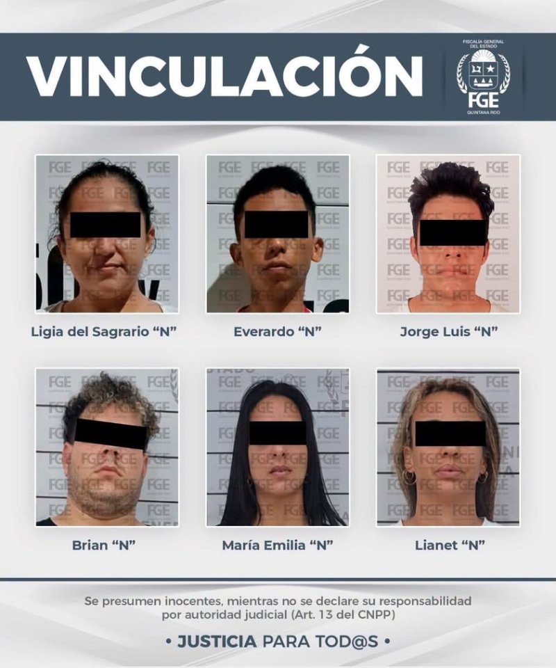 Seis personas vinculadas a proceso por delitos contra la salud en Cancún